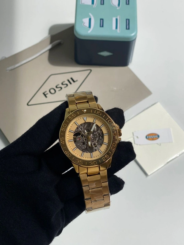Fossil Transparent Tourbillion
