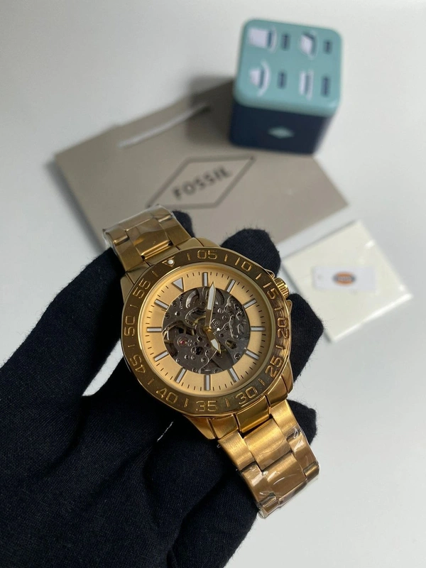 Fossil Transparent Tourbillion
