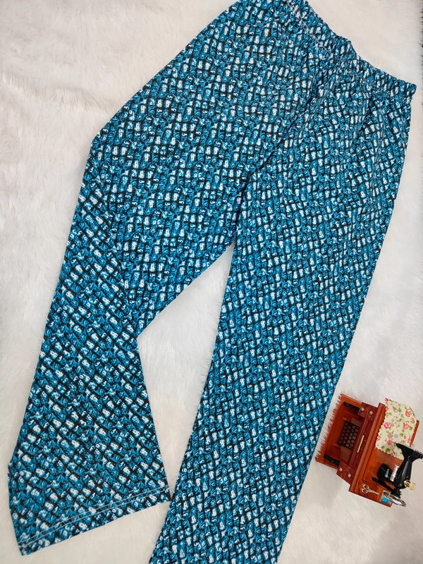 VDT Blue Criss Cross Full Pant - M