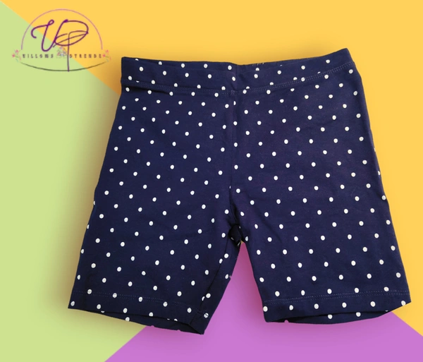 Dotted Blue Kids Shorts - Ultramarine, 6-7yr