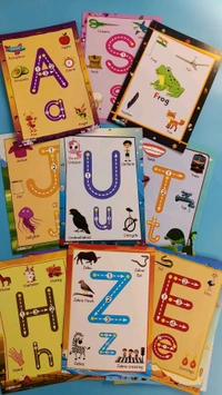 ActiLearn  Number And Alphabet Flash Cards 1.5+ Years Kids Activity Learning 