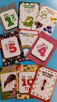ActiLearn  Number And Alphabet Flash Cards 1.5+ Years Kids Activity Learning 