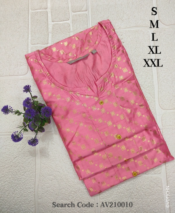 Avaasa Kurtis AV210010 - XL, Pink