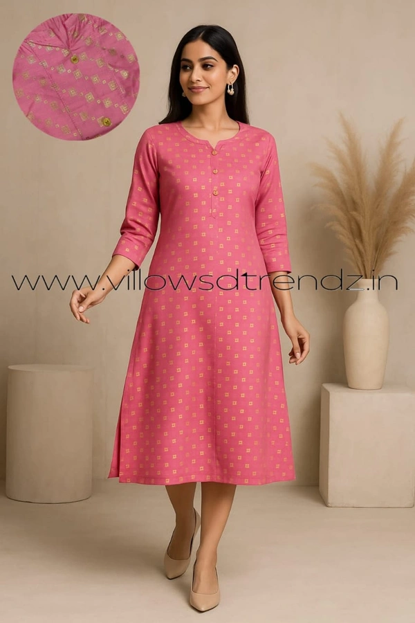 Avaasa Kurtis AV210010 - Pink, 2XL