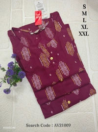 Avaasa Kurtis AV21009 - Beetroot Pink, L