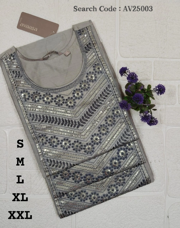 Avaasa Kurtis AV25003 - M, Grey