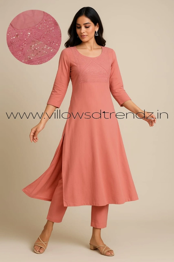 Avaasa Kurtis AV25005 - Pink, S