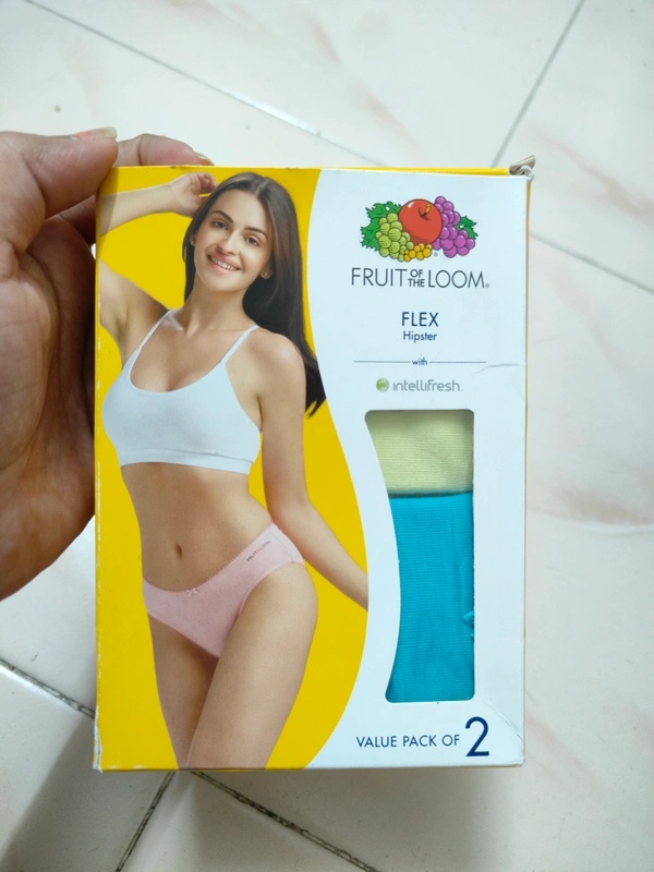 Fruit of the Loom Better Basics Hipster Pack of 2 064 - S, Mix