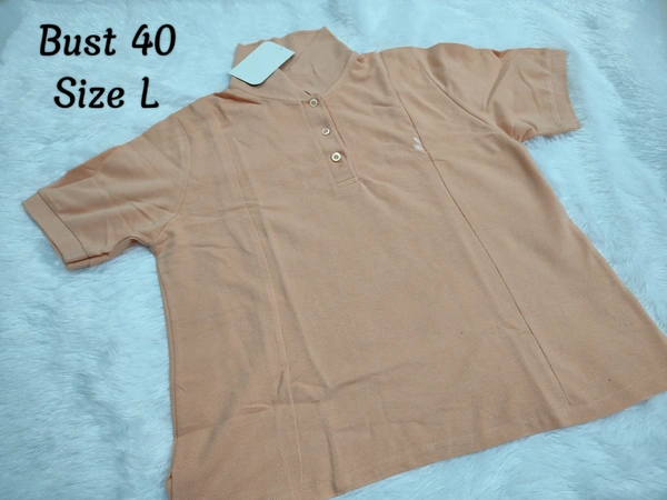 VDT callor womens tshirt - Lite orange, L