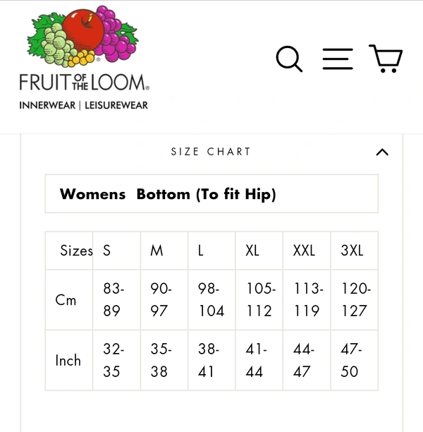 Fruit of the Loom Flex Hipster Pack Of 2 Pc 062 - S, Mix