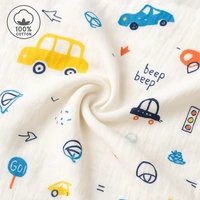 Prini's First Touch Imported Muslin Swaddel Towel|Bath Towel |Pack Contains 1 Towel|100% Organic Cotton| 120 x 120 cm| White | MIPT19008 - 120 x 120 cm, White