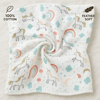 Prini's First Touch Imported Muslin Swaddel Towel|Bath Towel |Pack Contains 1 Towel|100% Organic Cotton| 120 x 120 cm| White | MIPT19002 - 120 x 120 cm, White