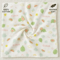 Prini's First Touch Imported Muslin Swaddel Towel|Bath Towel |Pack Contains 1 Towel|100% Organic Cotton| 120 x 120 cm| White | MIPT19003 - 120 x 120 cm, White