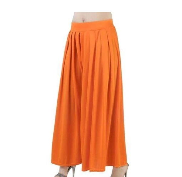 Ruthvi Ethnics Imported Palazzos FL16505 - FS, Orange