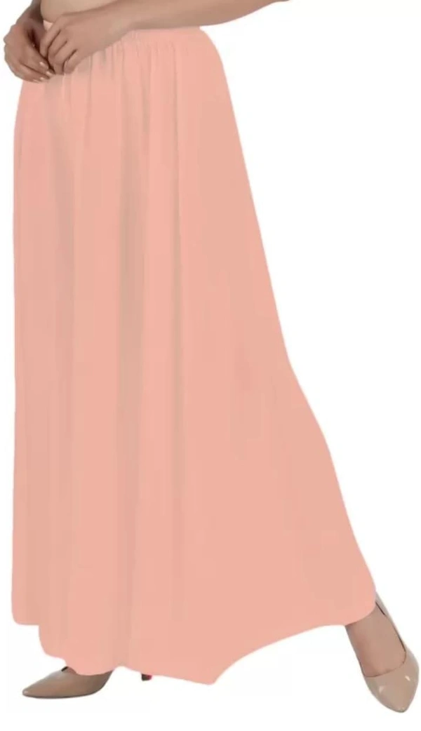 Ruthvi Ethnics Imported Palazzos FL16508 - FS, Peach Pink