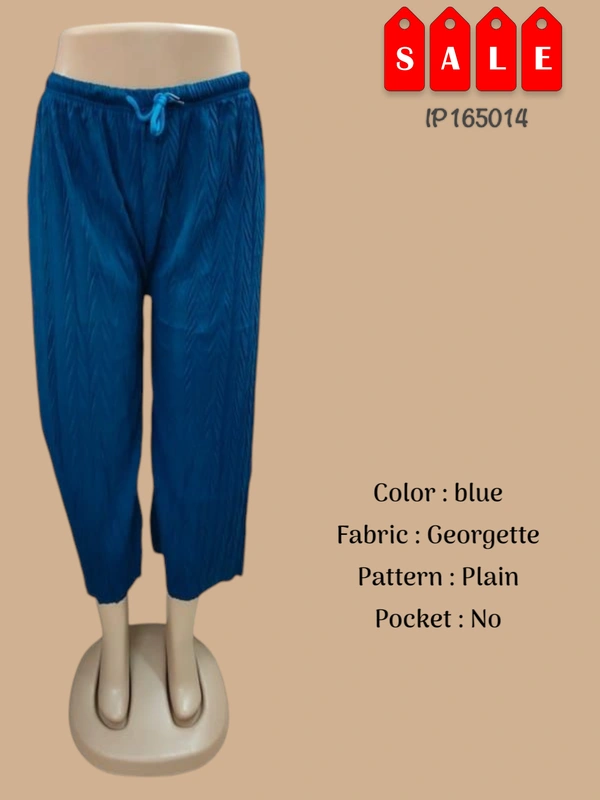 Ruthvi Ethnics Imported Palazzos IP165014 - FS, Blue