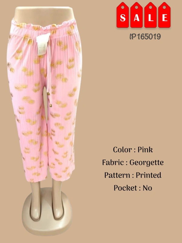 Ruthvi Ethnics Imported Palazzos IP165019 - FS, Pink