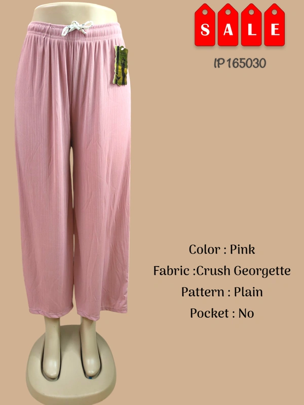 Ruthvi Ethnics Imported Palazzos IP165030 - FS, Pink