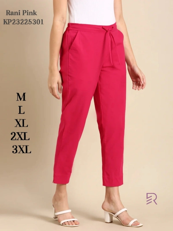 Linen Cotton Kurti Pants KP23225301