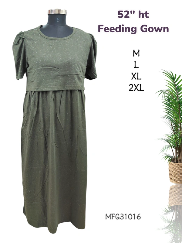 Smurf Finds Maternity Feeding Lounge Wear MFG31016 - L, Grey