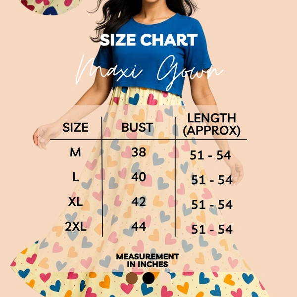 Smurf Finds Maxi Gowns| 52 inches height| with Pocket and Back adjustable knot|  Peacock Blue | MG30058 - 2XL, Peacock Blue