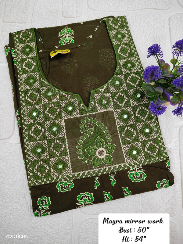 VDT Mayra button type maxi NT1006 - FS, Dark green
