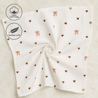 Villows Muslin Towel Small  | Single layer|Pack Contains 1 Towel|100% Organic Cotton| 30 x 90 cm| White | BT5509 - 30 x 90 cm, White