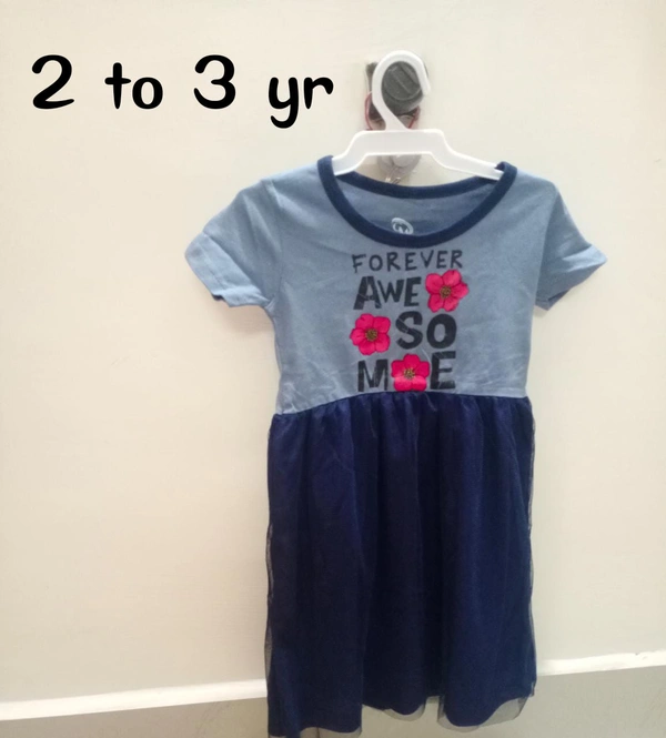 VDT Navy Awesome Forever - NavyBlue, 2 to 3 yr