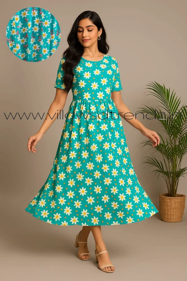 Smurf Finds Non Feeding Maxi Gowns MG1563 - Green, XL