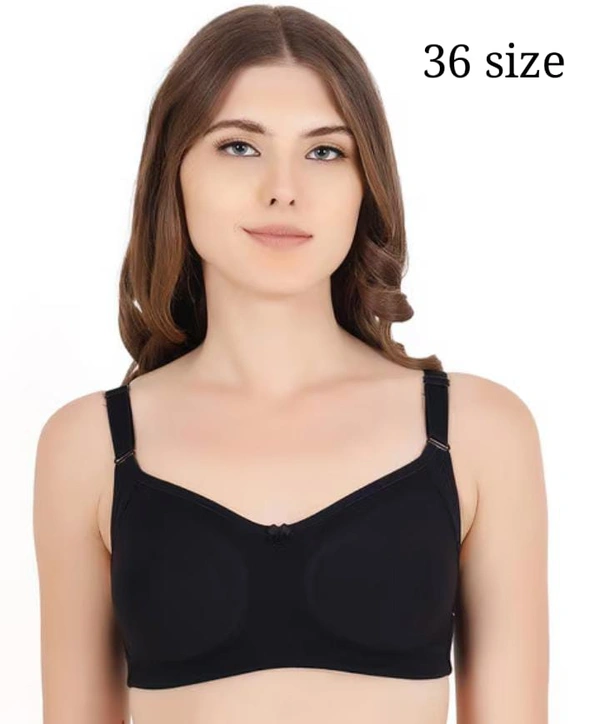 Villows Non Padded Sports Bra 472 - Black, One Size