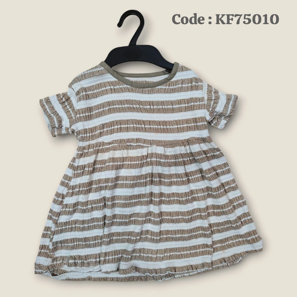 Disney Organic Cotton Crush Frock for Girls KF75010 - 7 - 8 yr, Ash