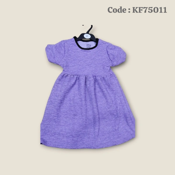 Disney Organic Cotton Crush Frock for Girls KF75011 - 7 - 8 yr, Blue