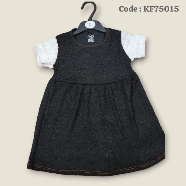Disney Organic Cotton Crush Frock for Girls KF75015 - 5 - 6 yr, Black