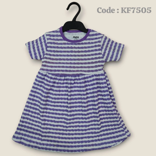 Disney Organic Cotton Crush Frock for Girls KF7505 - 3 - 4 yr, Lavender