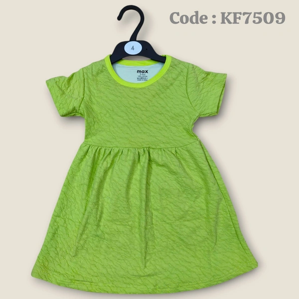 Disney Organic Cotton Crush Frock for Girls KF7509 - 2 - 3 yr, Green