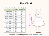 Disney Organic Cotton Frock for Baby| Red | KM85002 - 6-9 Month, Red