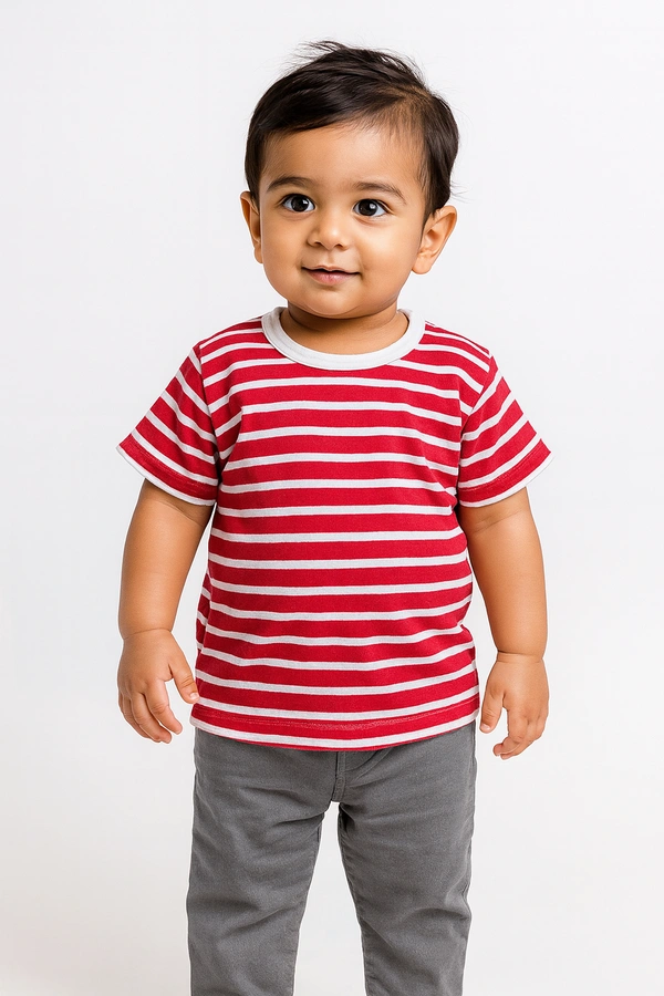 Smurf Finds Premium Cotton Printed Organic Cotton Unisex TShirt| 100% Cotton | Red | T6502 - 12 Year, Red, 1