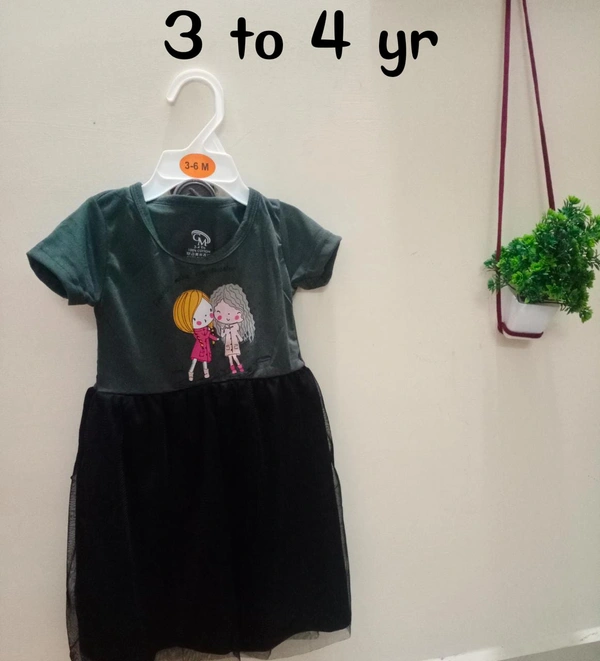 VDT Princess Olive - Olive Green, 3 to 4 yr