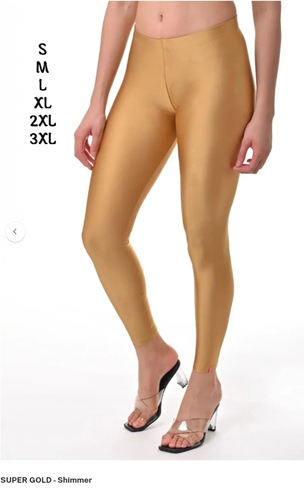 FlyCute Shimmer Ankle Fit FCSM1380 - M, Super Gold