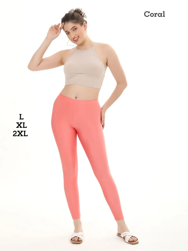 FlyCute Shimmer Ankle Fit FCSM13805 - Peach, 3XL