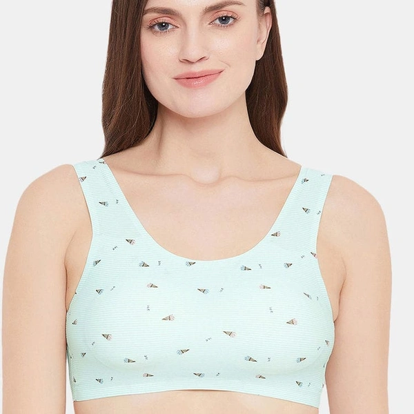 Villows Sports Bra with Removable pads 477 - Green, One Size