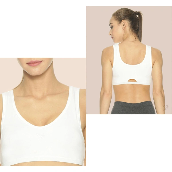 Twin bird Sports vest SV1175 - White, M