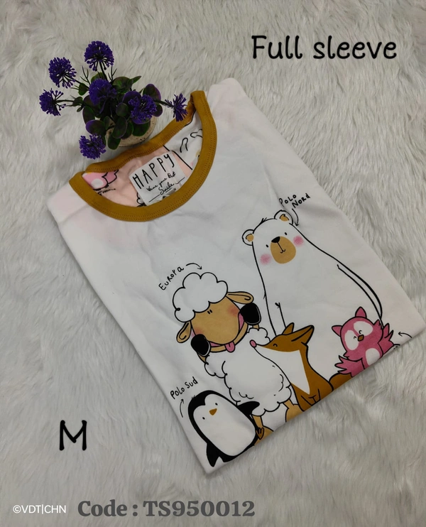 Ruthvi Ethnics T-Shirt TS950012 - M, White