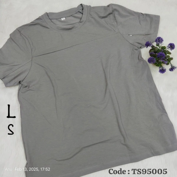 Ruthvi Ethnics T-Shirt TS95005 - L, Grey