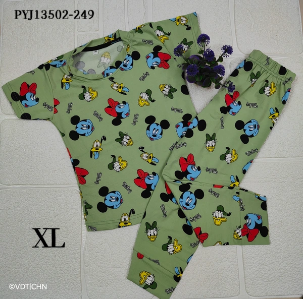 Smurf Finds Unisex Kids Pyjama set PYJ13502-249 - XL, Green