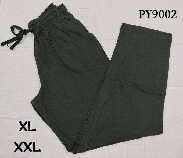 Villows Women's Full Length Pajama Pant PY9002 - XL, Black