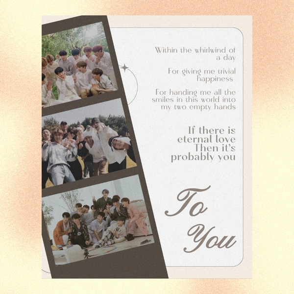 TO YOU Graphic Print - A5
