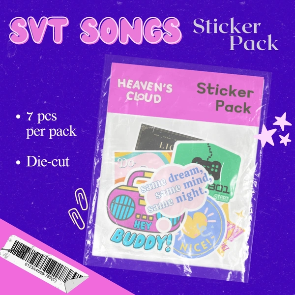 SEVENTEEN Songs Sticker Pack