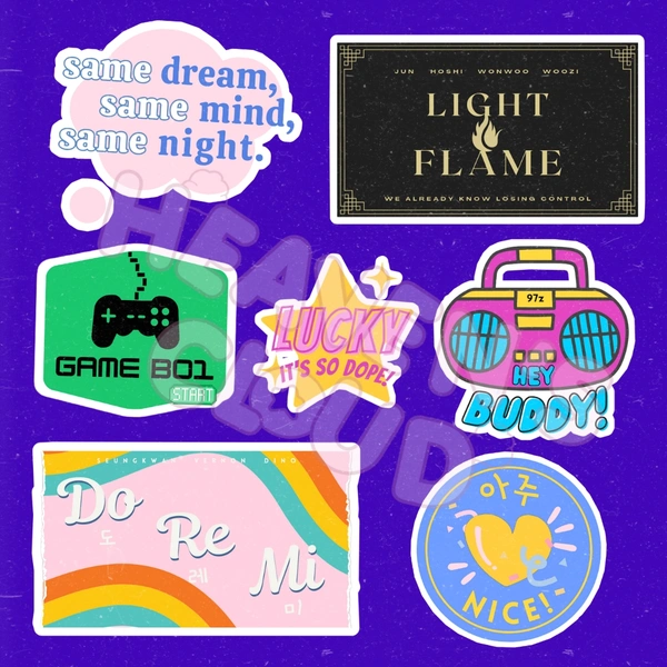 SEVENTEEN Songs Sticker Pack