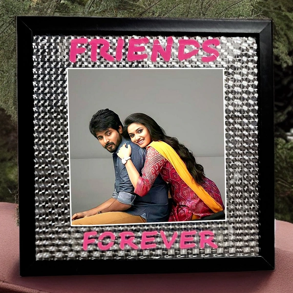 Photo Frame(FF2)  - Black, 8/8inch